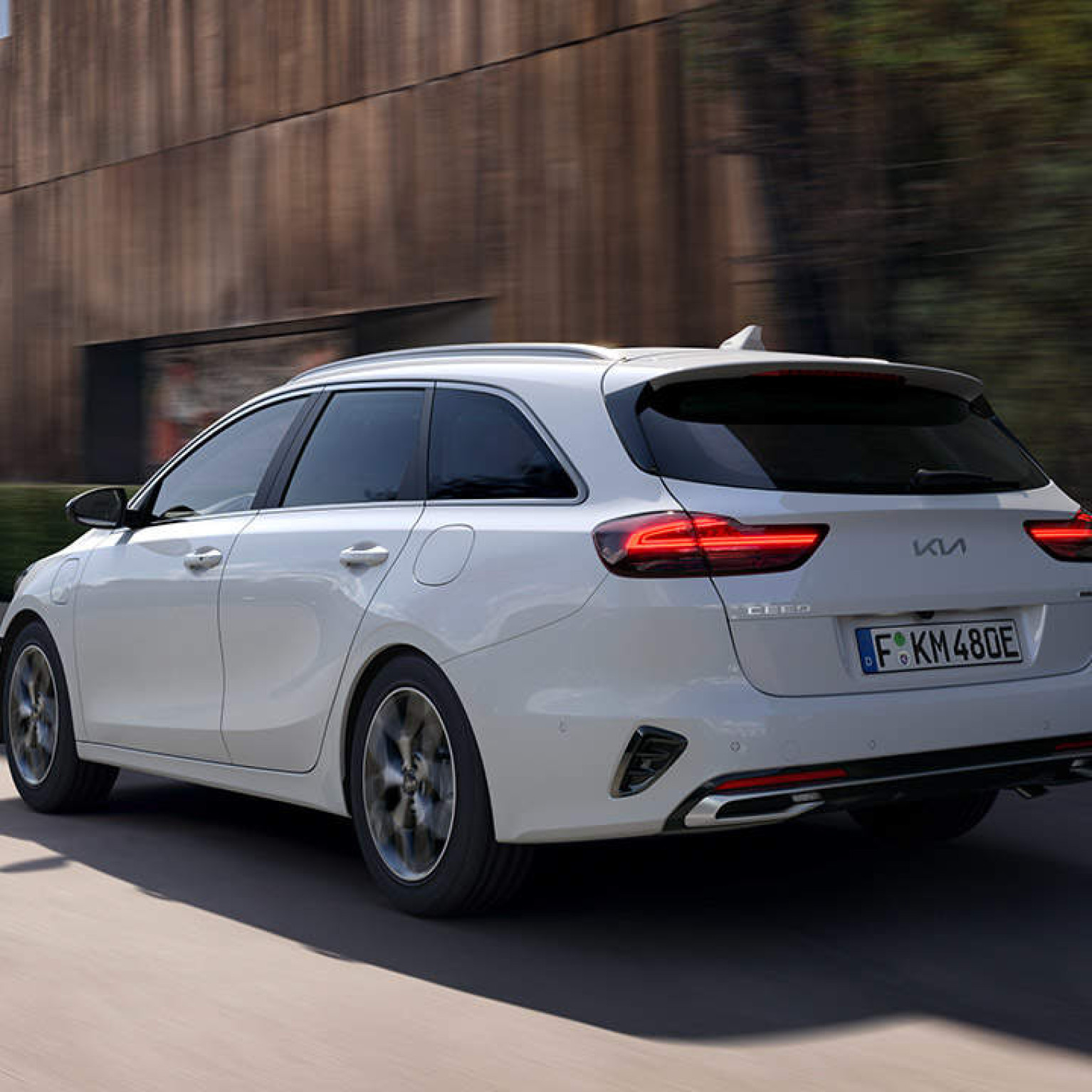 kia ceed sportswagon phev my22 rear design