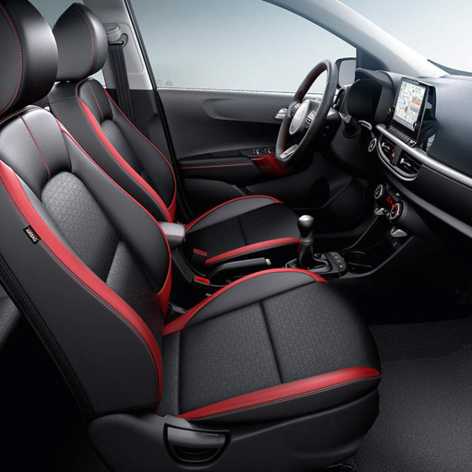 kia picanto gtl my22 interior side studio