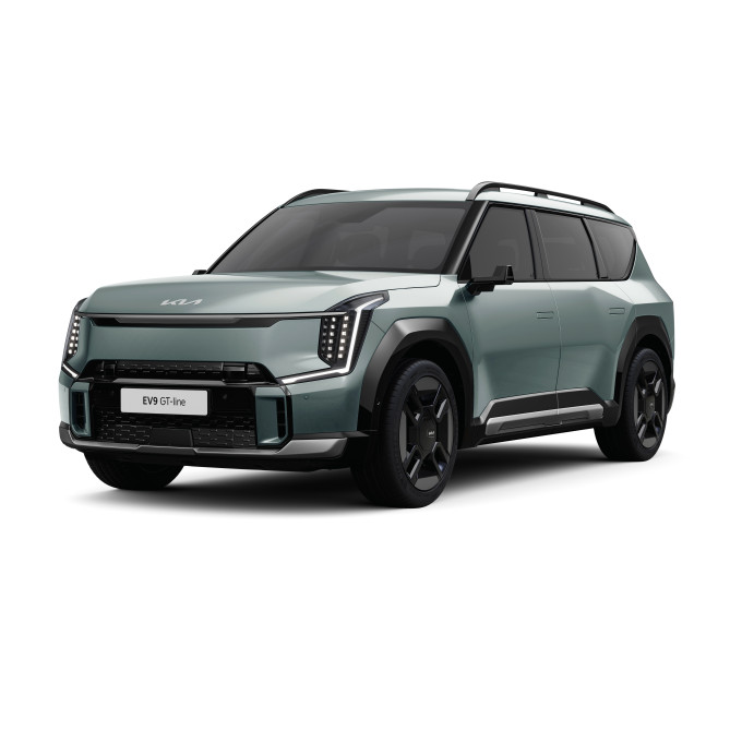 KIA EV9 GTLINE Bodycolor Iceberg Green GTL