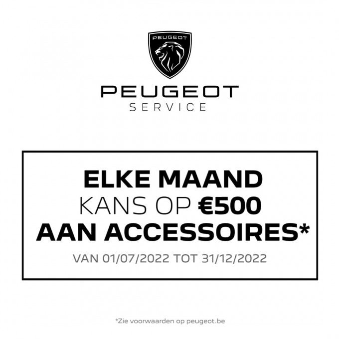 Peugeot Wedstrijd Accessoires OH