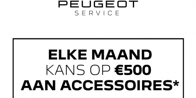 Peugeot Wedstrijd Accessoires OH