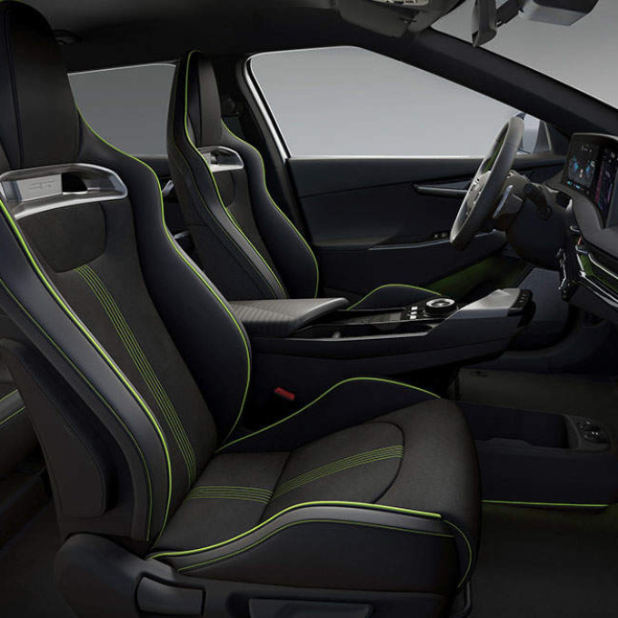 kia ev6 gt my23 suede bucket seats