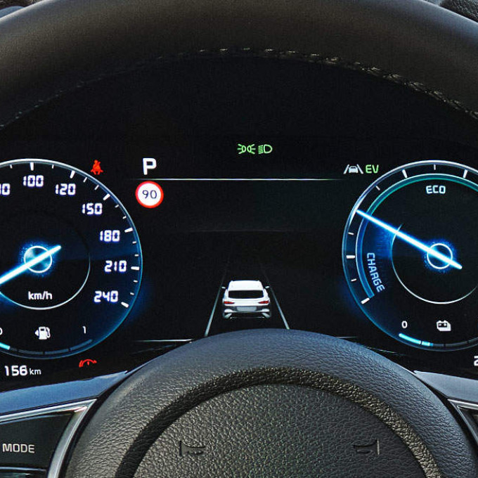 kia xceed phev my23 full digital cluster