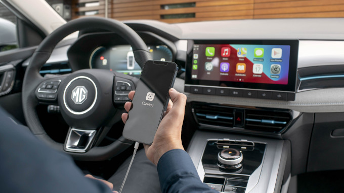 MG5 Electric Apple CarPlay