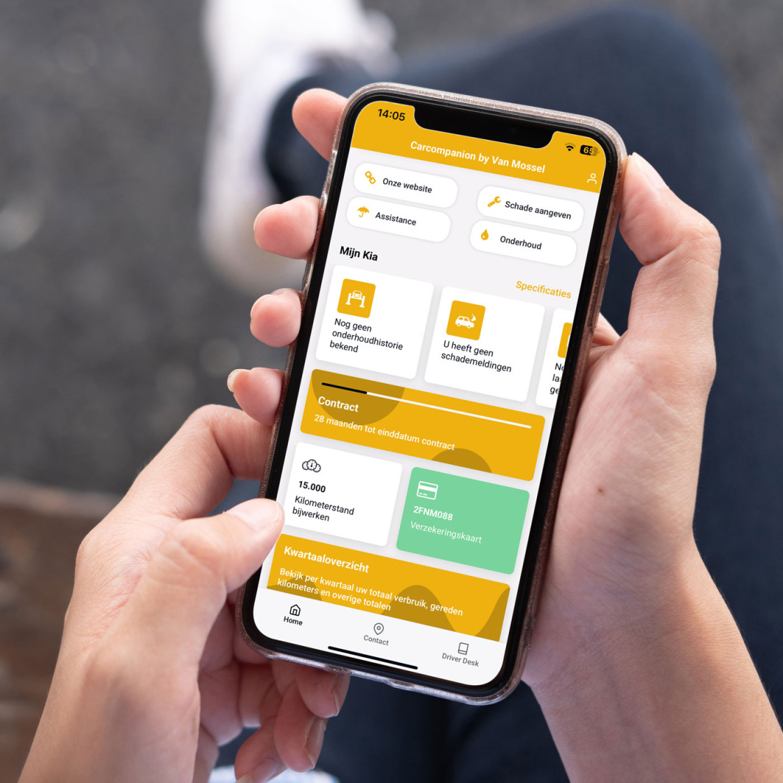 mockup CarCompanion