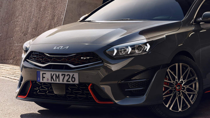 kia proceed gt my22 front design closeup